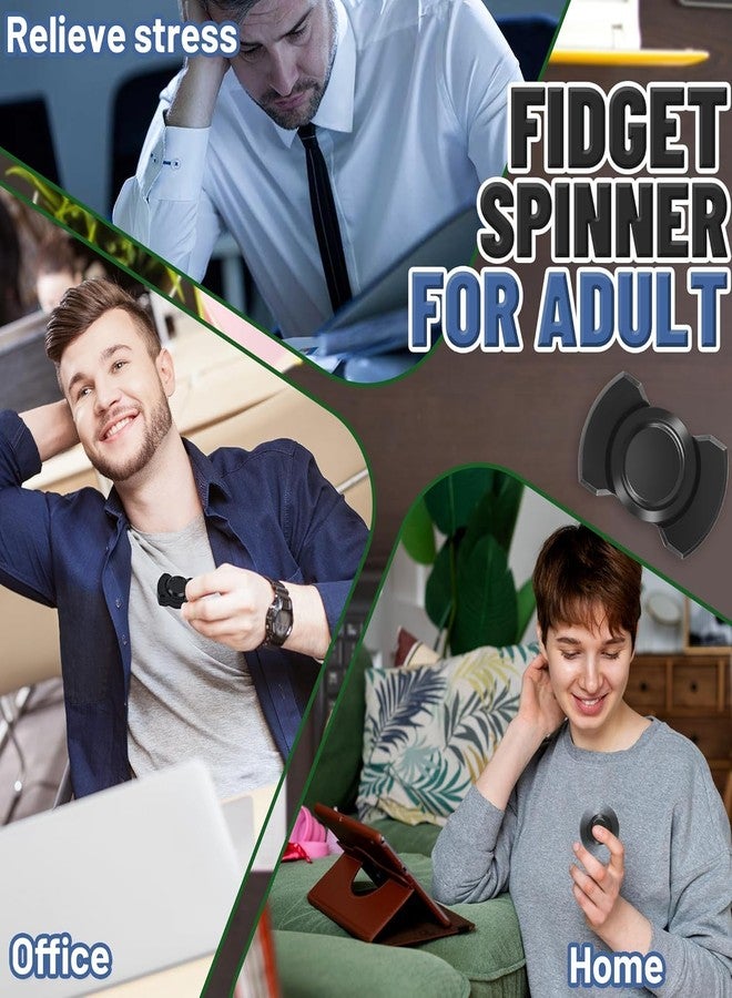 سكويشي ألعاب تململ، مجموعة 3 في 1 منزلق تململ مكتبي مع علبة، ألعاب لتخفيف التوتر للبالغين، أداة مساعدة على التركيز في المكتب، تخفيف القلق بشكل محمول - Image 3